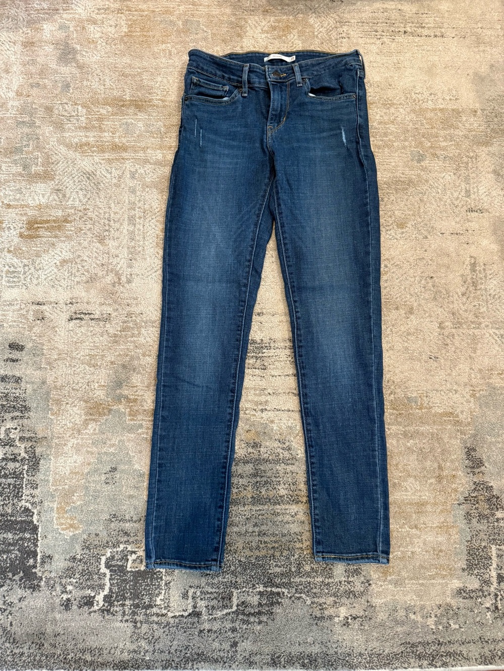 Levi's Women's Dark Wash Skinny Jeans